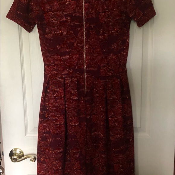 NWOT Lularoe Amelia dress with zipper, small. - Picture 2 of 4